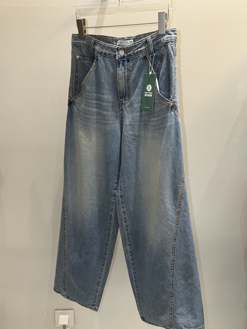 MOST OF ALL U韓國直郵女士新品26夏季時尚推薦牛仔褲MOST OF ALL U牛仔褲圖色1