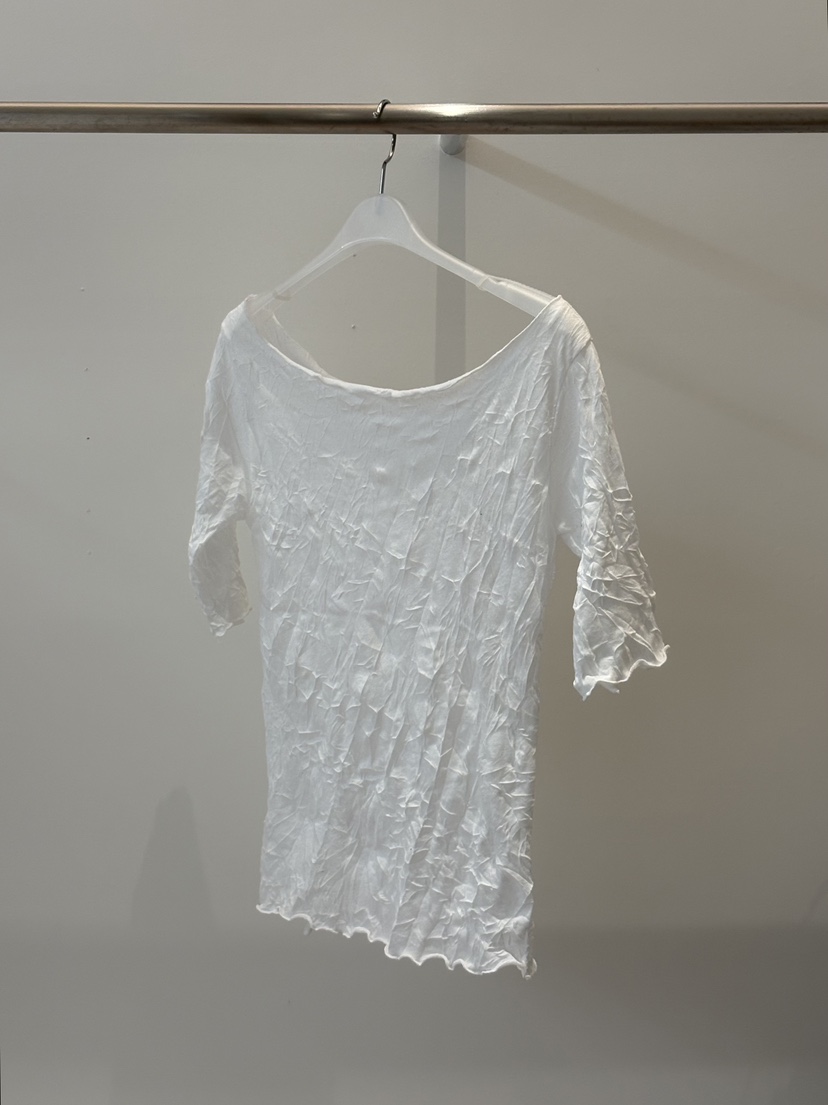 THERE韓國東大門代購女士新品推薦26春夏熱賣26夏季T恤褶皺THERET恤