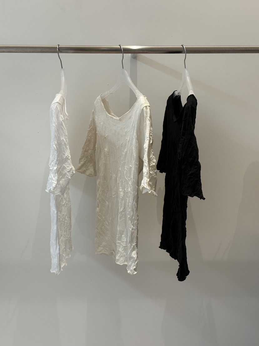 THERE韓國東大門代購女士新品推薦26春夏熱賣26夏季T恤褶皺THERET恤