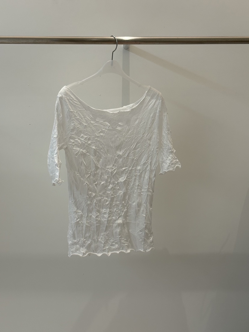 THERE韓國東大門代購女士新品推薦26春夏熱賣26夏季T恤褶皺THERET恤圖色1