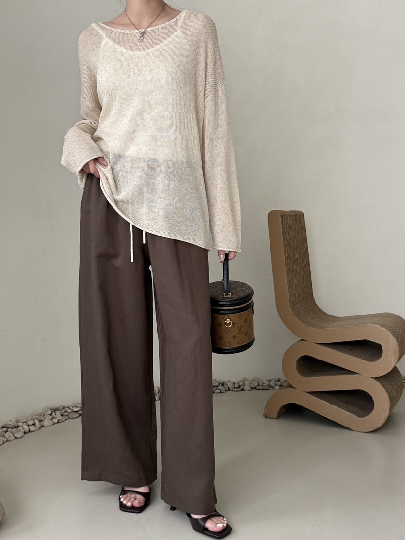 DEMAR東大門實拍韓國女裝新款休閑26春夏26夏季熱賣針織衫DEMAR針織衫圖色2