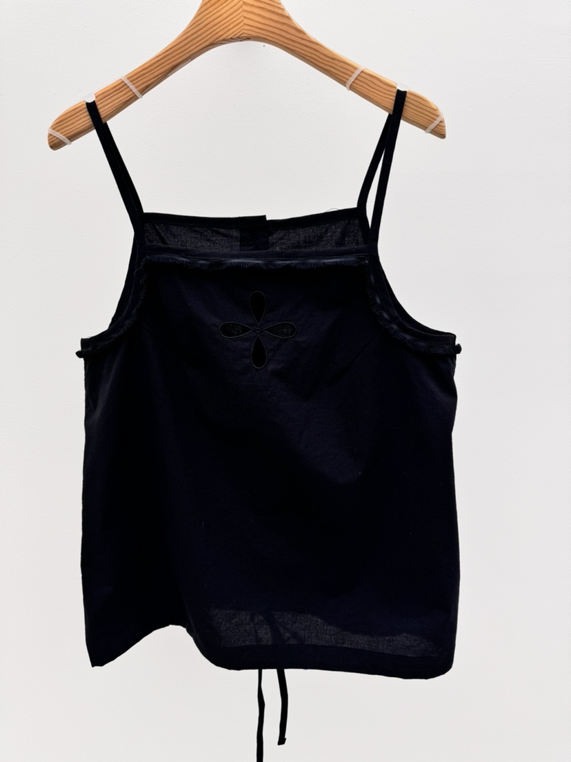 THORE韓國直郵女士新品推薦26春夏休閑26夏季吊帶背心刺繡THORE吊帶/背心圖色2