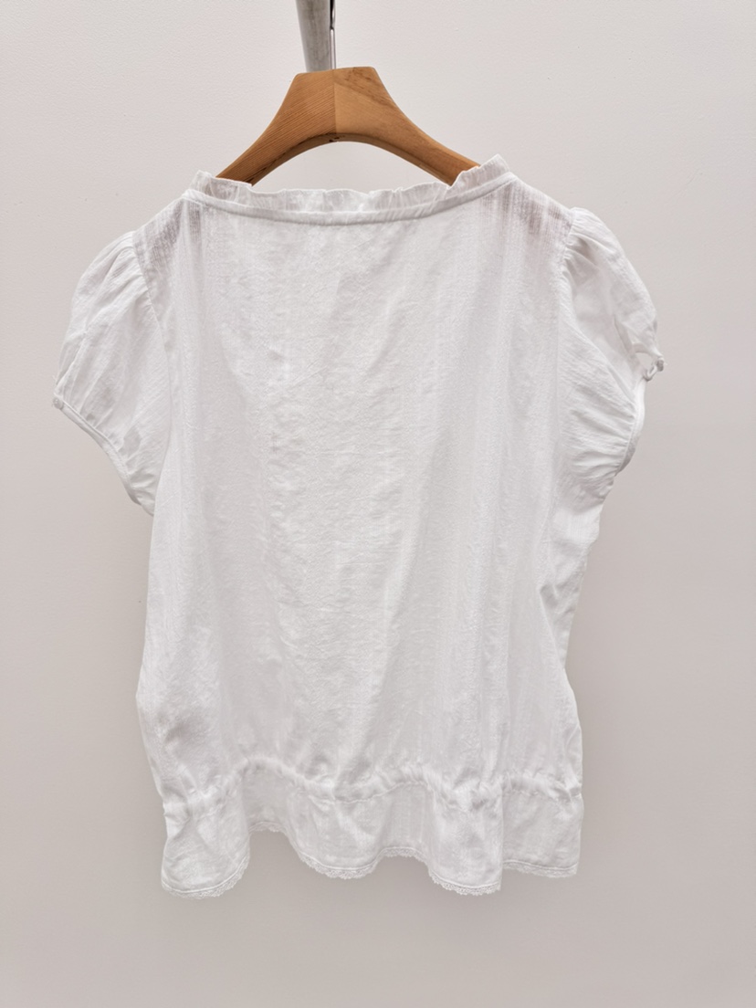 THORE韓國直郵女裝新款休閑熱賣26春夏人氣職業襯衫蕾絲衫THORE襯衫/蕾絲衫