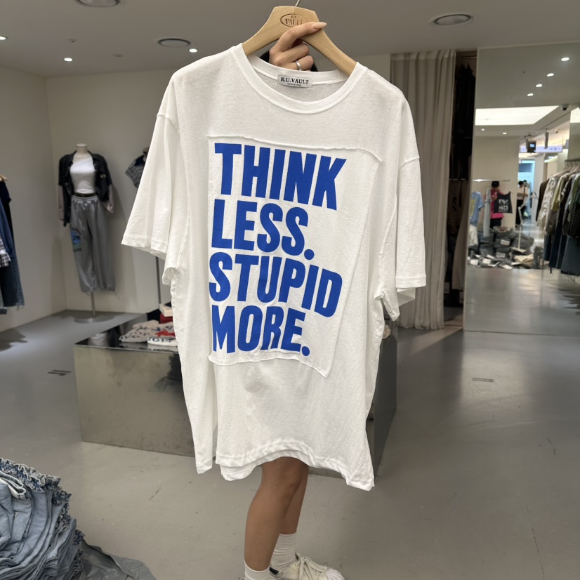 VAULT韓國直郵女士新品26夏季休閑26春夏人氣時尚推薦T恤VAULTT恤圖色3