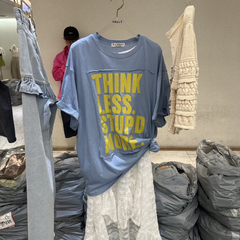 VAULT韓國直郵女士新品26夏季休閑26春夏人氣時尚推薦T恤VAULTT恤圖色4