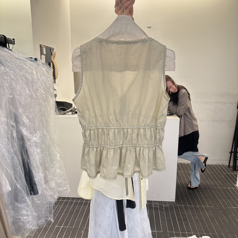 FIND-P韓國直郵實拍女士新款休閑熱賣人氣職業襯衫蕾絲衫FIND-P襯衫/蕾絲衫