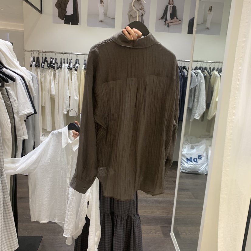 OURIN/THIS IS韓國直郵實拍女士新品熱賣職業襯衫蕾絲衫OURIN/THIS IS襯衫/蕾絲衫