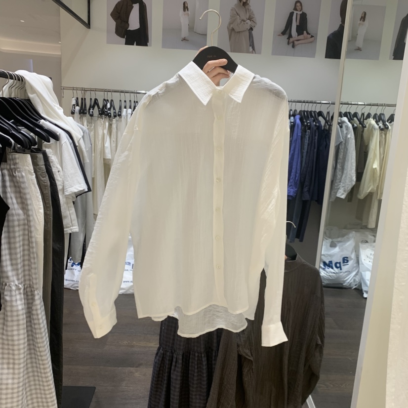 OURIN/THIS IS韓國直郵實拍女士新品熱賣職業襯衫蕾絲衫OURIN/THIS IS襯衫/蕾絲衫圖色2