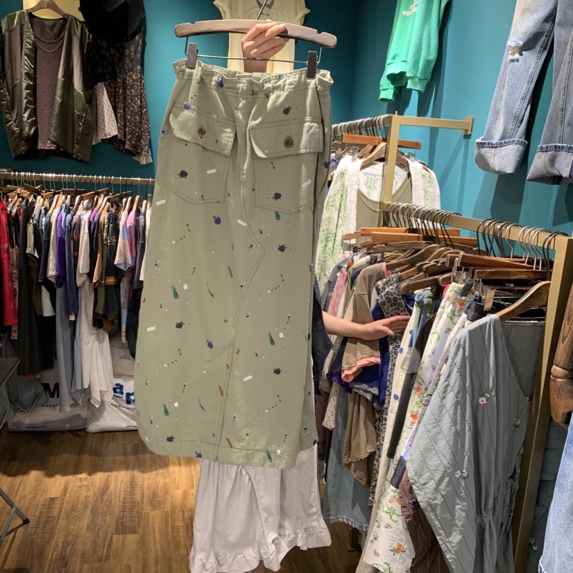 MERCI LINDA韓國直郵女士新款人氣休閑26春夏半身裙中短裙MERCI LINDA半身裙/中短裙