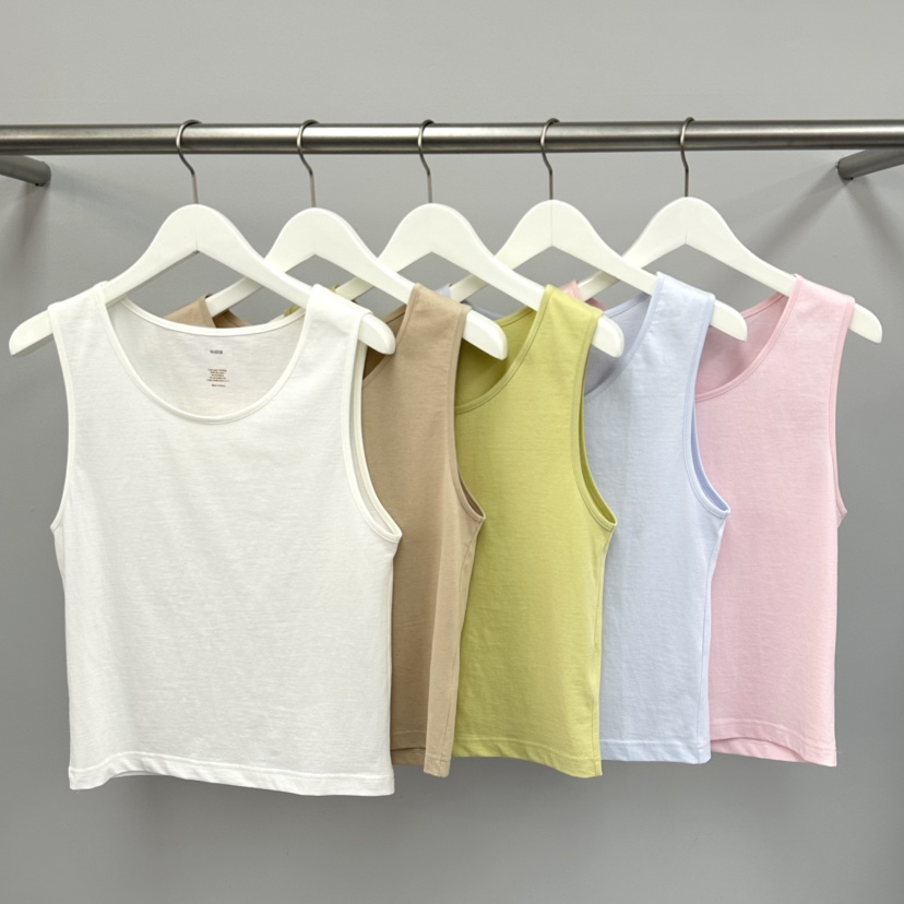 WATER/RIVER東大門實拍韓國女裝新款熱賣職業吊帶背心修身WATER/RIVER吊帶/背心圖色3左三色