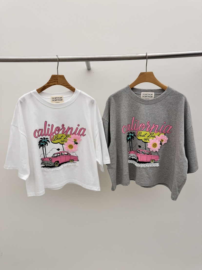 THORE韓國東大門代購女裝新品推薦休閑26春夏26夏季時尚T恤THORET恤