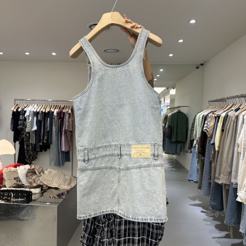 VAULT韓國直郵女裝新品26春夏人氣推薦時尚職業休閑連衣裙VAULT連衣裙