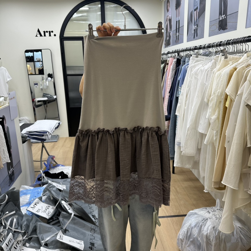 ARR東大門實拍韓國女裝新品職業26春夏時尚休閑連衣裙印花ARR連衣裙圖色1