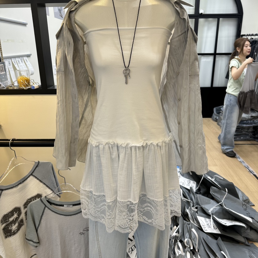 ARR東大門實拍韓國女裝新品職業26春夏時尚休閑連衣裙印花ARR連衣裙圖色2