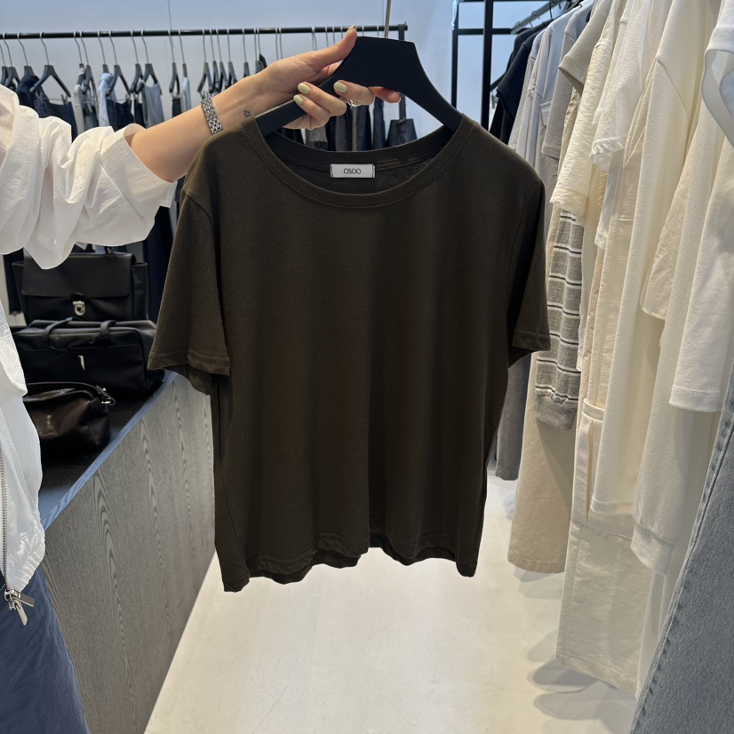 OSOO韓國東大門直郵女裝新款熱賣時尚推薦休閑人氣T恤毛絨OSOOT恤圖色3