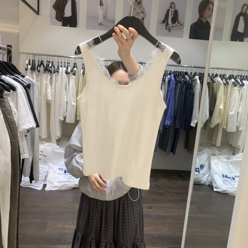 OURIN/THIS IS韓國直郵女裝新品推薦時尚26夏季吊帶背心OURIN/THIS IS吊帶/背心