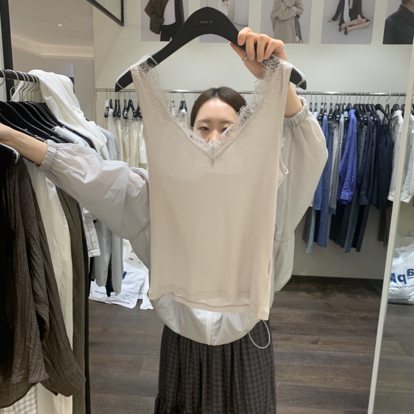 OURIN/THIS IS韓國直郵女裝新品推薦時尚26夏季吊帶背心OURIN/THIS IS吊帶/背心圖色2