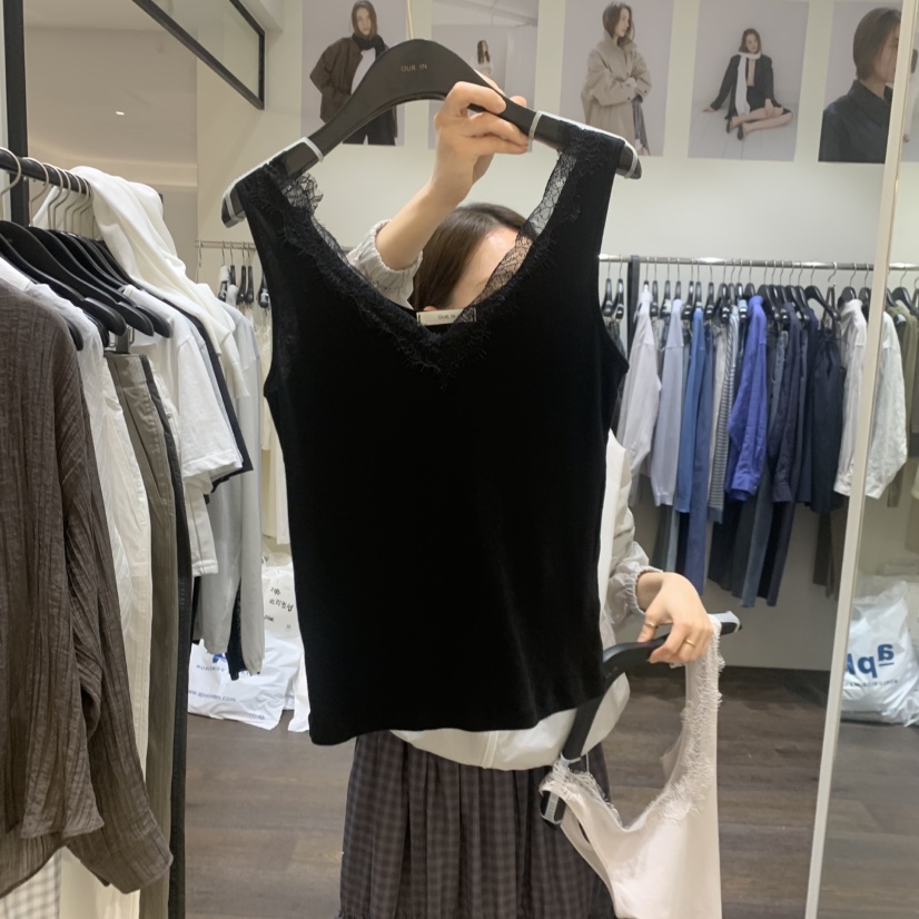 OURIN/THIS IS韓國直郵女裝新品推薦時尚26夏季吊帶背心OURIN/THIS IS吊帶/背心圖色3