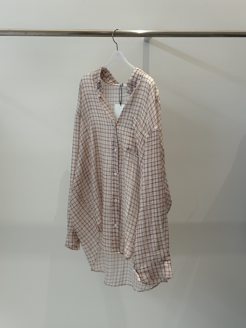 THERE韓國直郵女士新款人氣熱賣職業26春夏26夏季襯衫蕾絲衫THERE襯衫/蕾絲衫圖色2