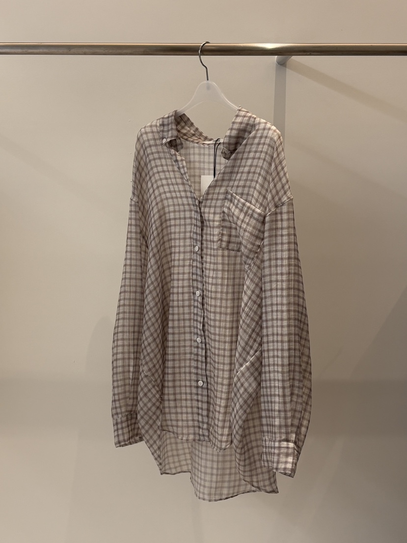 THERE韓國直郵女士新款人氣熱賣職業26春夏26夏季襯衫蕾絲衫THERE襯衫/蕾絲衫圖色3