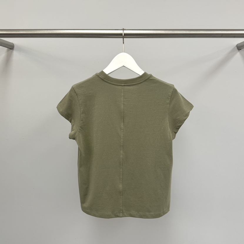 WATER/RIVER東大門實拍韓國女裝新品職業時尚26春夏休閑T恤WATER/RIVERT恤