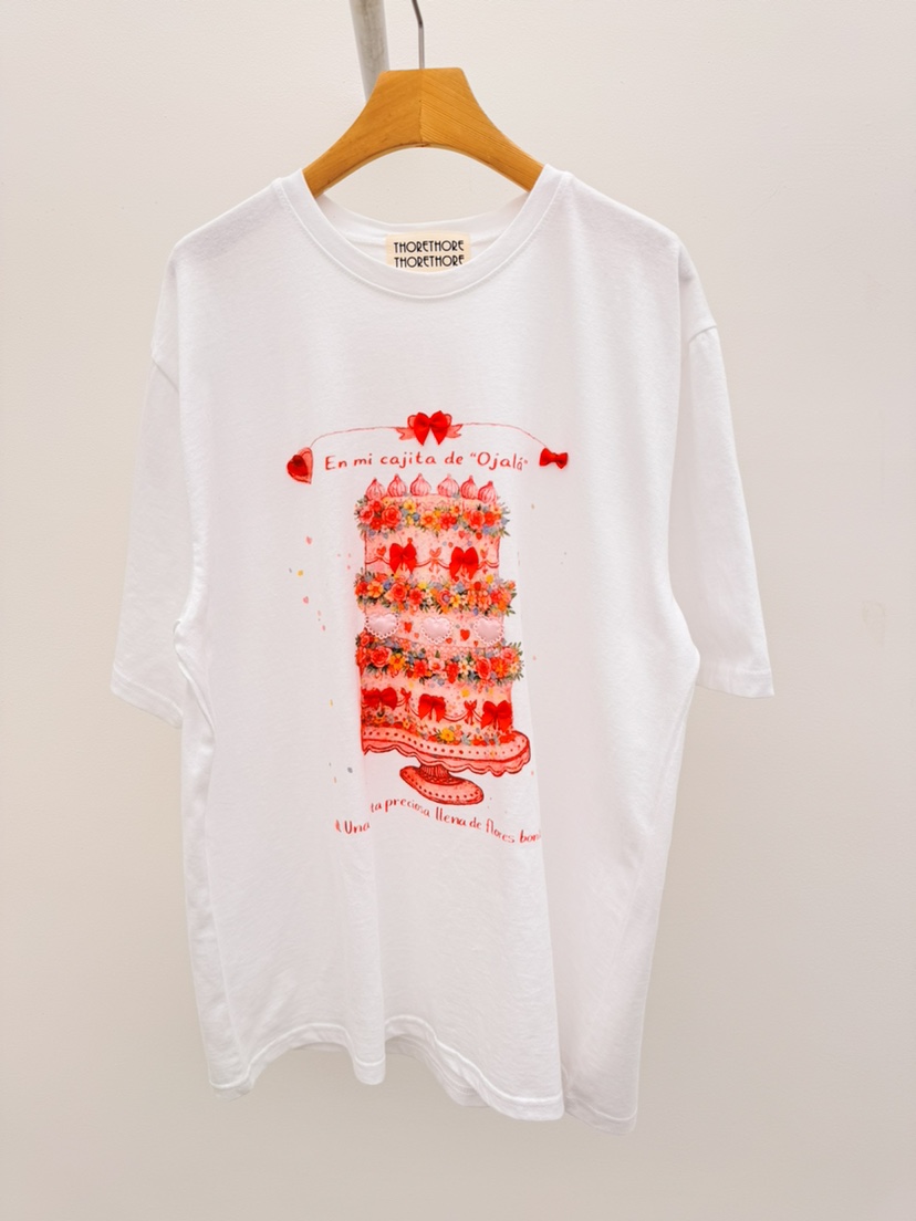 THORE韓國直郵女裝新款職業26春夏時尚26夏季休閑熱賣T恤THORET恤圖色1