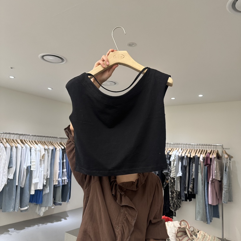 VAULT東大門實拍韓國女裝新款職業休閑熱賣時尚人氣26春夏T恤VAULTT恤圖色4