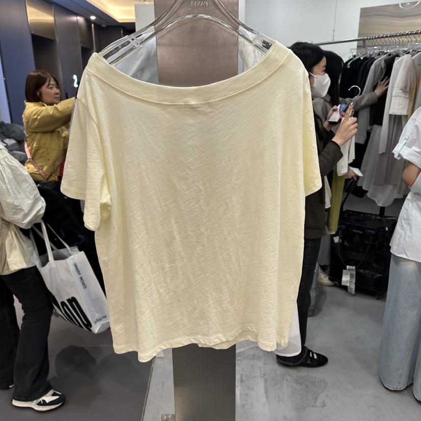 PAVEL韓國東大門直郵女裝新品人氣26夏季時尚休閑職業T恤PAVELT恤