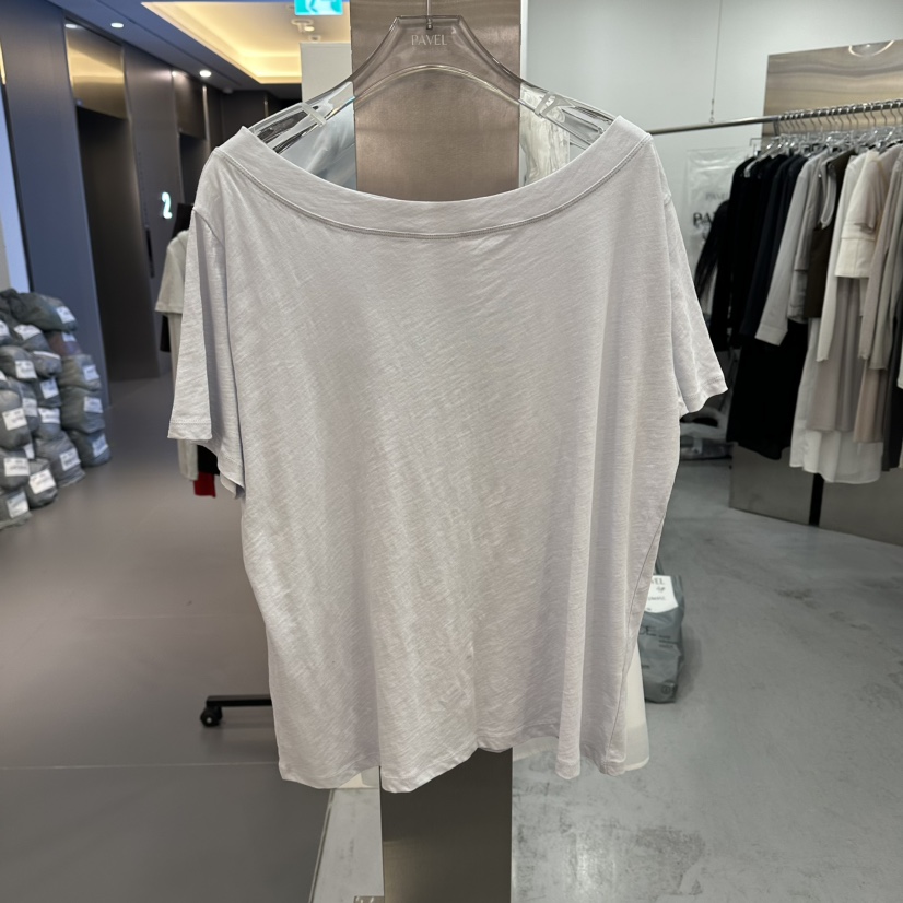 PAVEL韓國東大門直郵女裝新品人氣26夏季時尚休閑職業T恤PAVELT恤圖色2