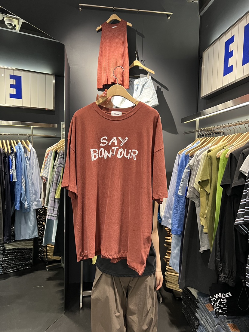 EL BOSQUE韓國直郵實拍女士新品推薦職業休閑人氣26夏季T恤EL BOSQUET恤圖色2