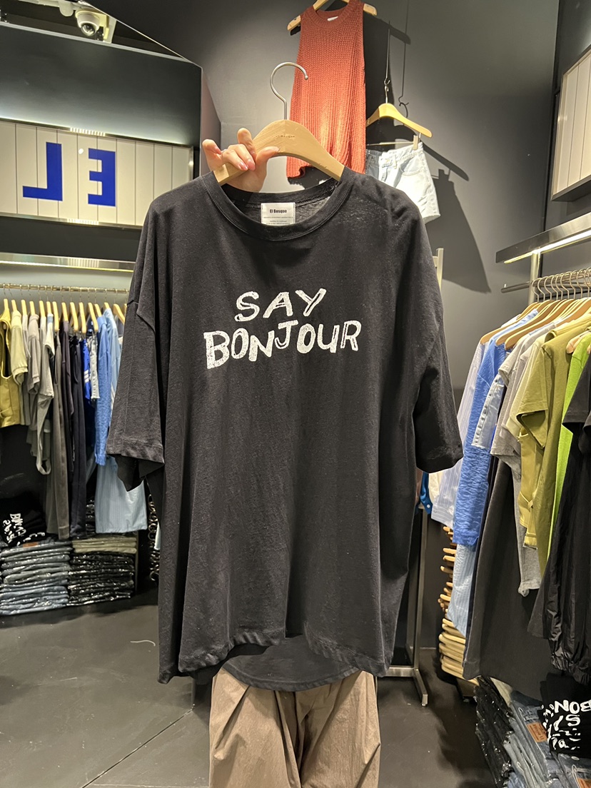 EL BOSQUE韓國直郵實拍女士新品推薦職業休閑人氣26夏季T恤EL BOSQUET恤圖色3