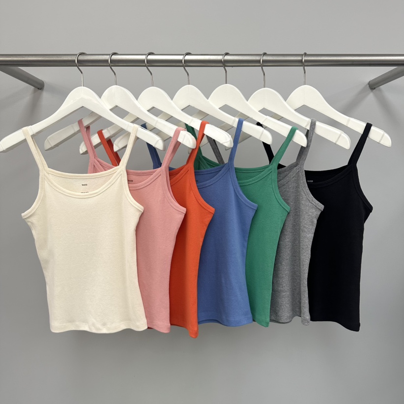 WATER/RIVER韓國直郵女裝新款熱賣人氣休閑26夏季吊帶背心WATER/RIVER吊帶/背心