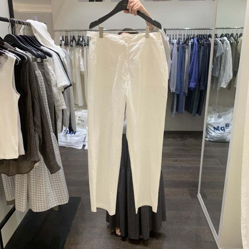 OURIN/THIS IS韓國代購女士新款職業26春夏26夏季休閑褲OURIN/THIS IS休閑褲圖色1