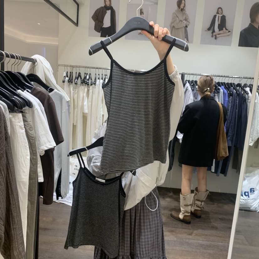 OURIN/THIS IS韓國直郵女裝新品推薦26春夏時尚吊帶背心OURIN/THIS IS吊帶/背心圖色3