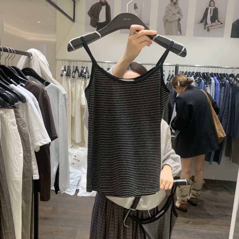 OURIN/THIS IS韓國直郵女裝新品推薦26春夏時尚吊帶背心OURIN/THIS IS吊帶/背心圖色4