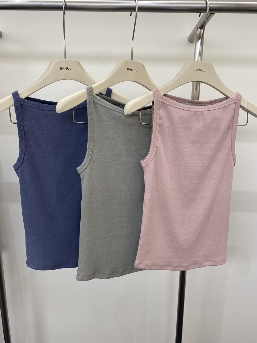 BANUL韓國直郵女裝新品休閑26夏季職業推薦熱賣人氣吊帶背心BANUL吊帶/背心