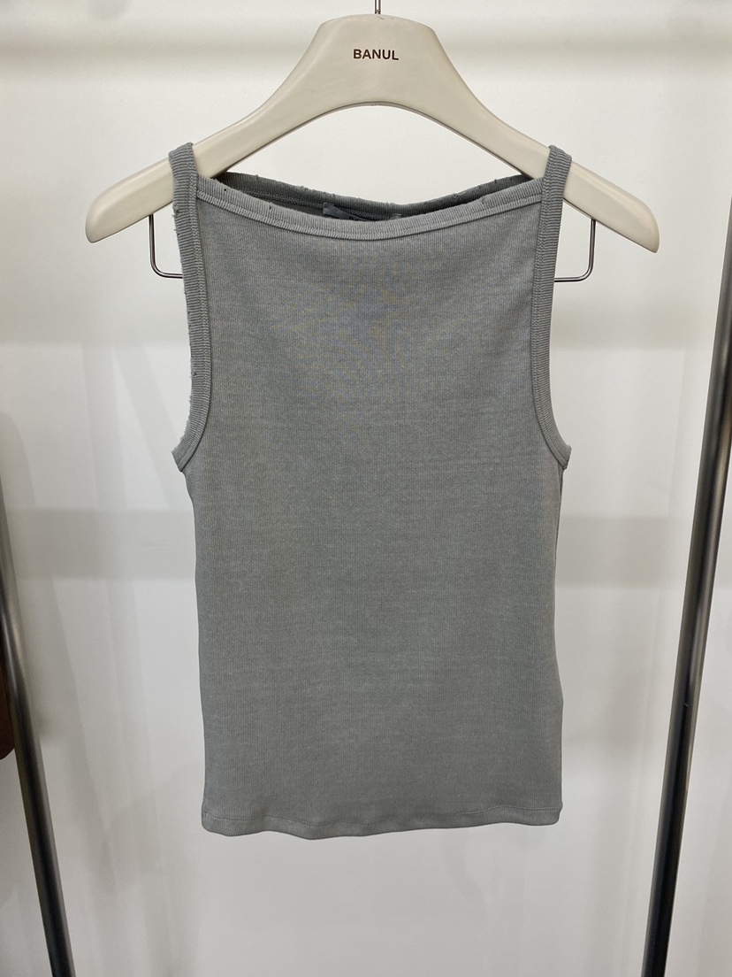 BANUL韓國直郵女裝新品休閑26夏季職業推薦熱賣人氣吊帶背心BANUL吊帶/背心圖色2