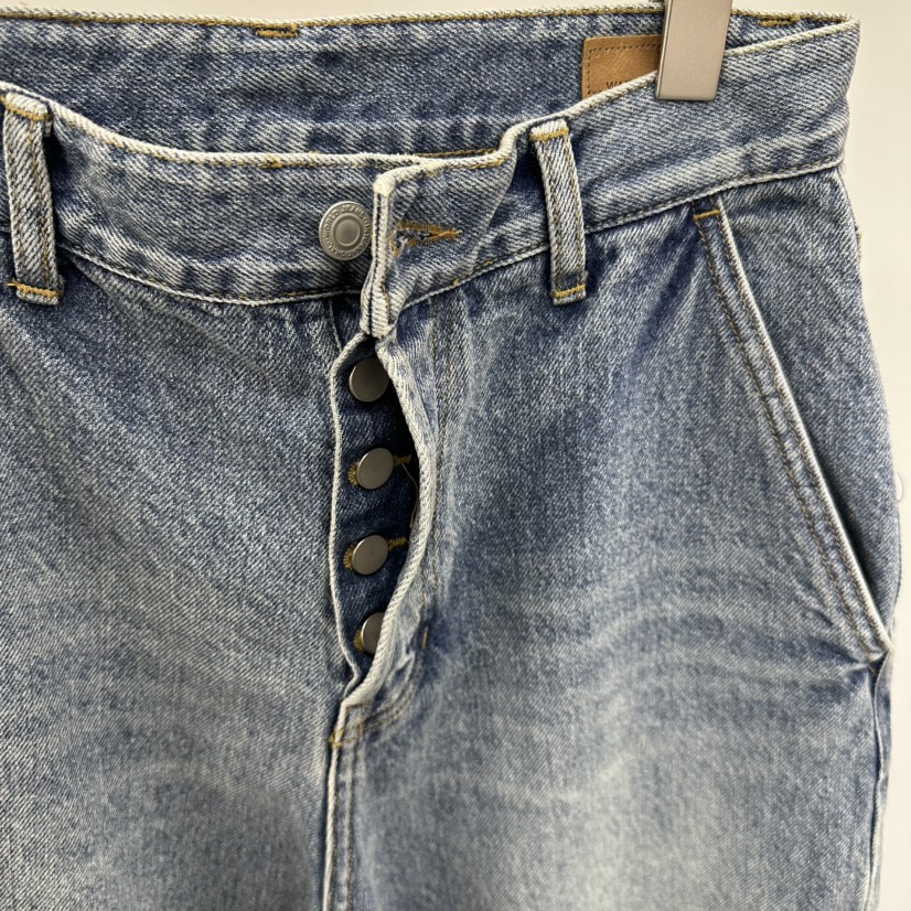 WATER/RIVER韓國直郵實拍女裝新品時尚26春夏休閑牛仔褲WATER/RIVER牛仔褲