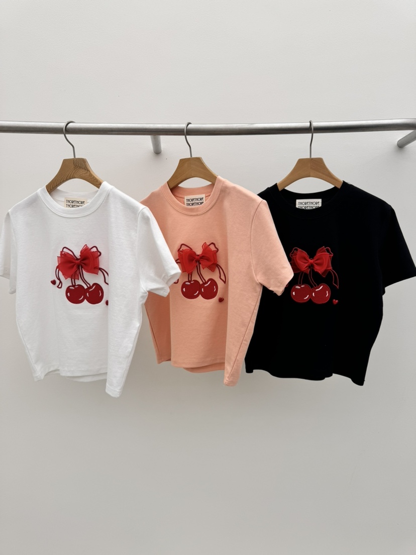 THORE韓國直郵實拍女裝新品人氣時尚26春夏推薦職業26夏季T恤THORET恤