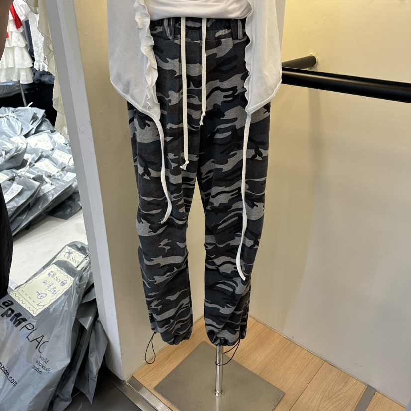 ARR韓國直郵實拍女士新款熱賣時尚推薦26春夏職業休閑褲迷彩ARR休閑褲圖色2