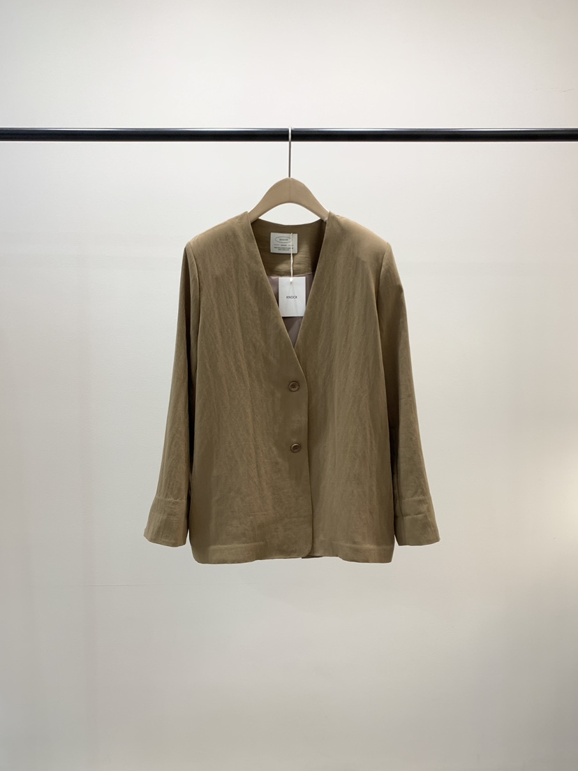 KNOCK韓國直郵女裝新品推薦職業時尚人氣休閑26春夏熱賣夾克KNOCK夾克圖色2