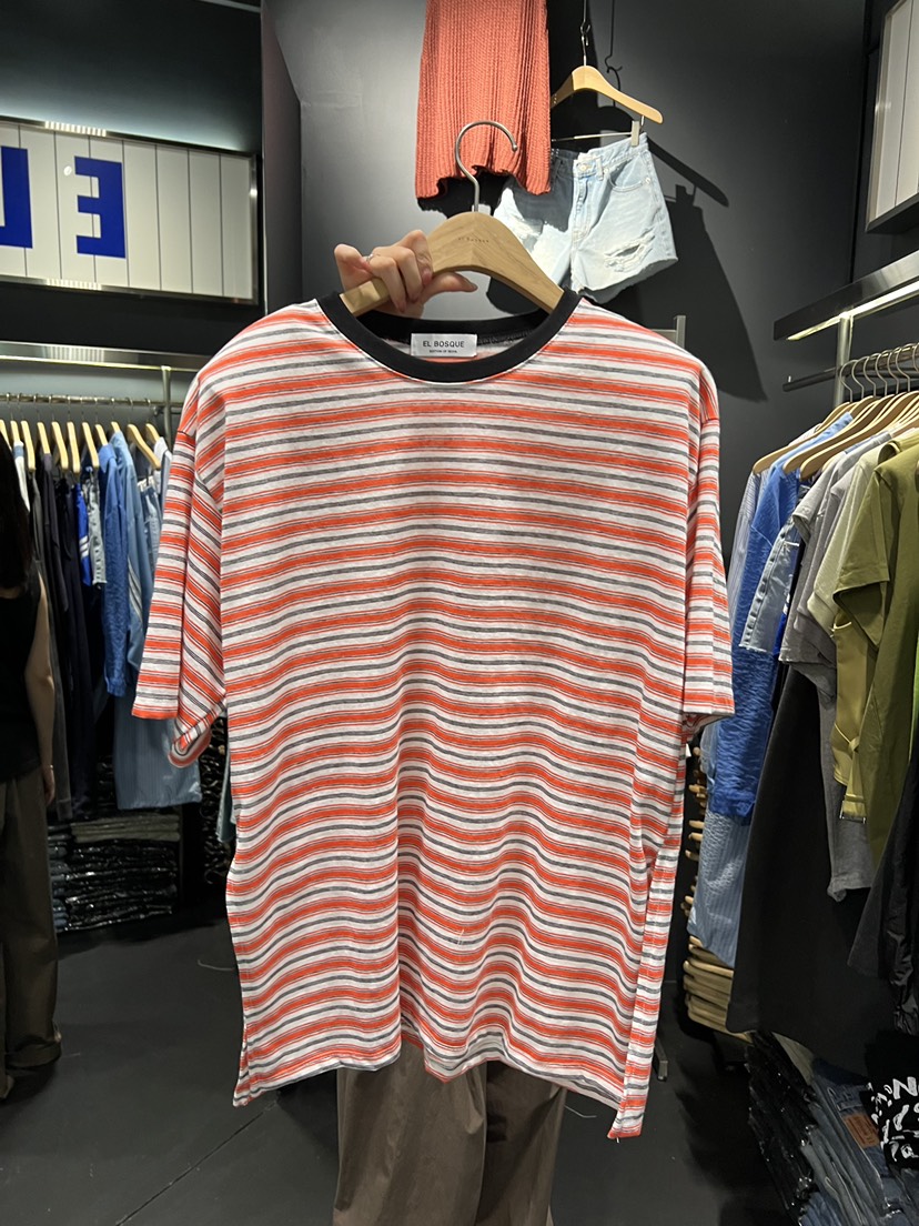 EL BOSQUE韓國東大門直郵女裝新款休閑職業熱賣推薦26春夏T恤EL BOSQUET恤圖色3