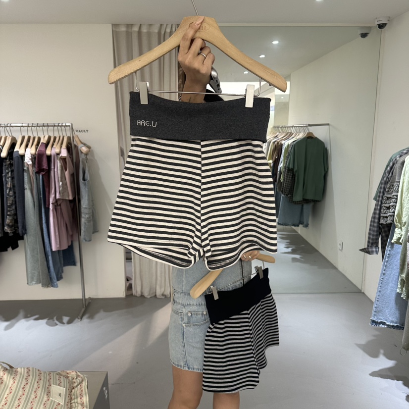 VAULT東大門實拍韓國女裝新款人氣休閑26夏季熱賣推薦短褲VAULT短褲圖色2墨色