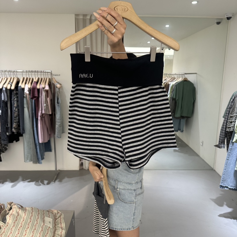 VAULT東大門實拍韓國女裝新款人氣休閑26夏季熱賣推薦短褲VAULT短褲圖色3黑色