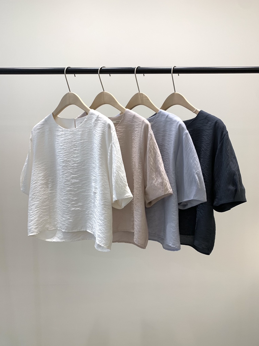 KNOCK東大門實拍韓國女裝新品26春夏26夏季人氣襯衫蕾絲衫KNOCK襯衫/蕾絲衫