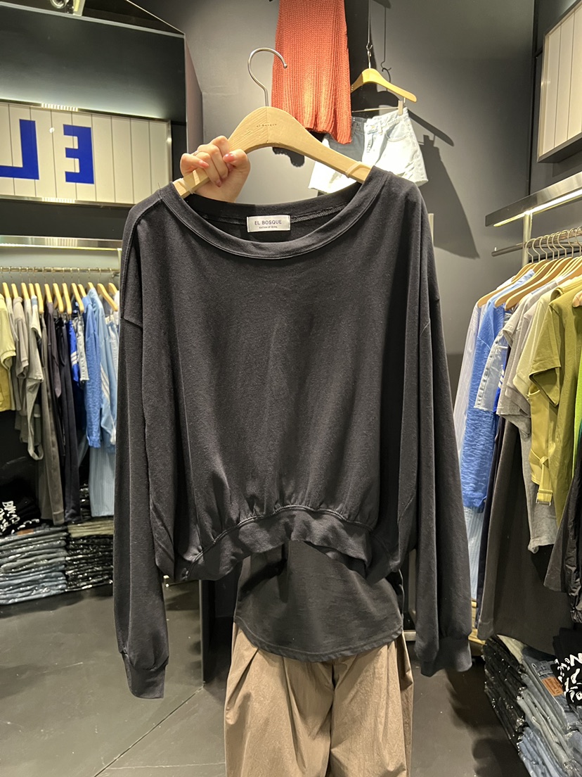 EL BOSQUE韓國直郵女裝新款26春夏職業人氣推薦熱賣衛衣EL BOSQUE衛衣圖色2