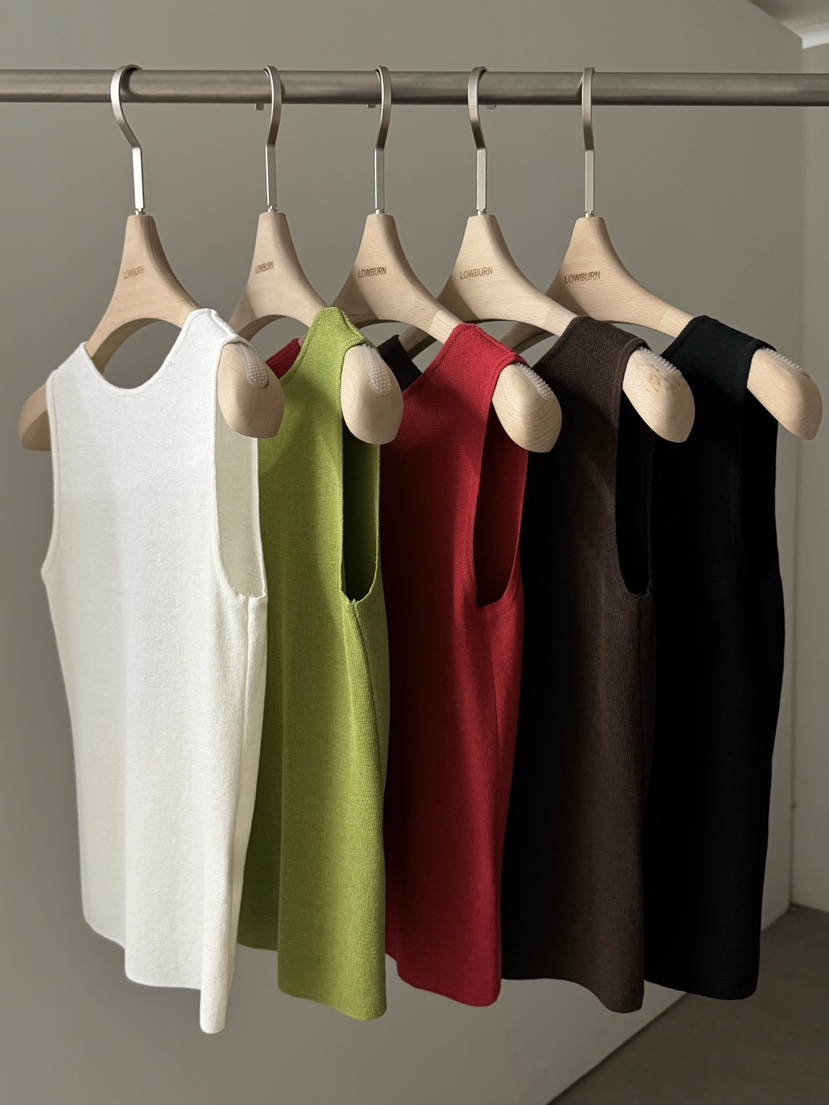 LOWBURN韓國東大門直郵女裝新款職業26夏季推薦26春夏吊帶背心LOWBURN吊帶/背心