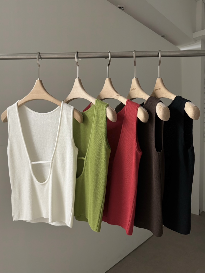 LOWBURN韓國東大門直郵女裝新款職業26夏季推薦26春夏吊帶背心LOWBURN吊帶/背心