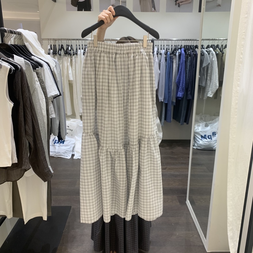 OURIN/THIS IS韓國代購女士新款推薦熱賣人氣休閑26夏季長裙OURIN/THIS IS長裙