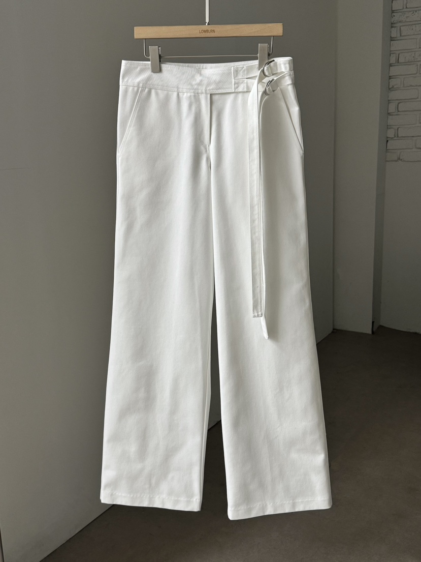 LOWBURN韓國直郵女士新品時尚職業熱賣休閑26夏季推薦休閑褲LOWBURN休閑褲圖色1